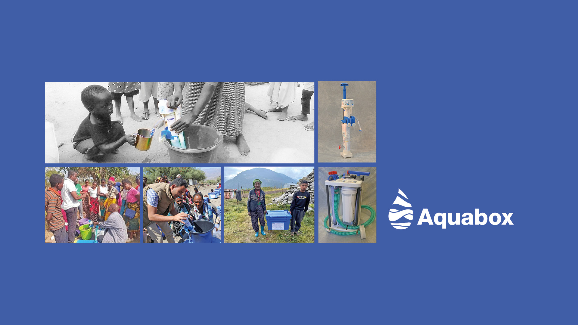 AVK UK Partners Aquabox Water Filter charity