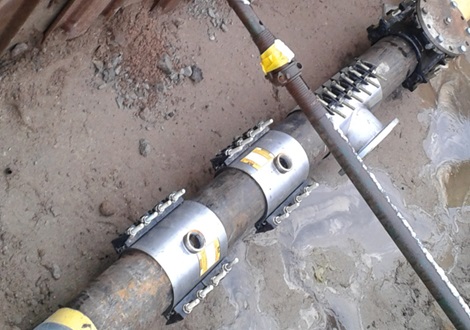 AVK Syddal Repair clamps and tee