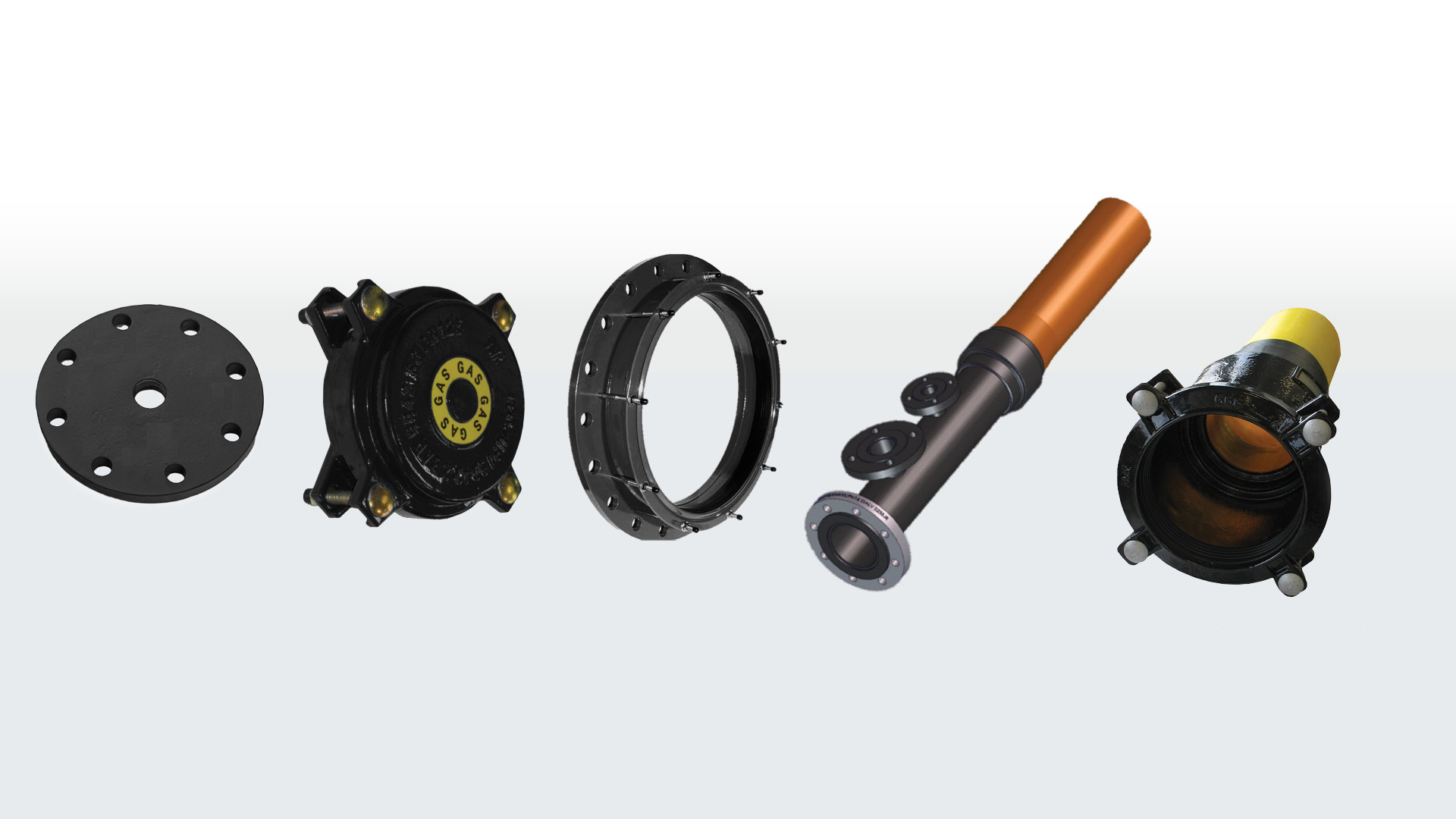 AVK UK couplings and adaptors for gas