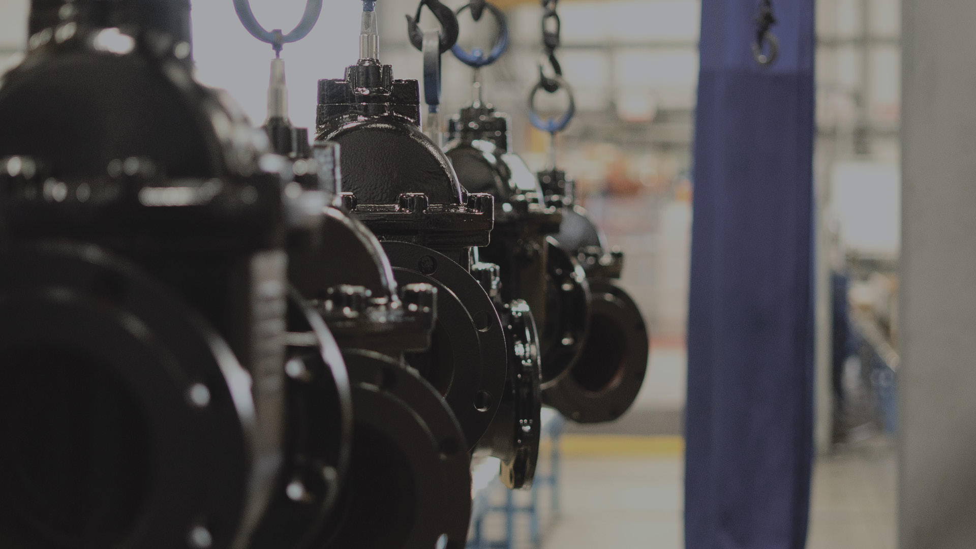 Donkin Gas Gate Valves in production at Chesterfield England
