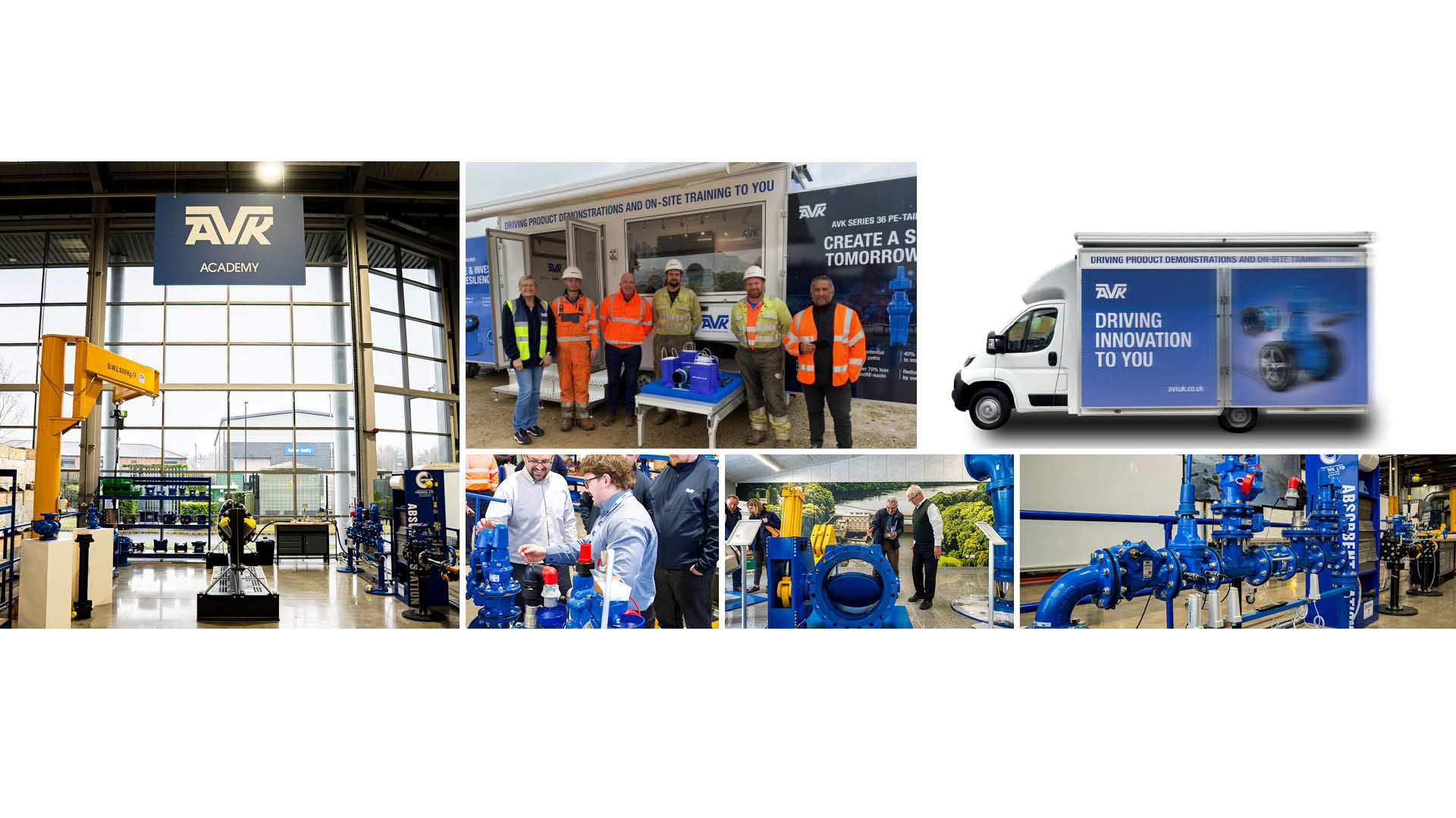 Training Academy Staveley and AVK Roadshow Van. Book you training.