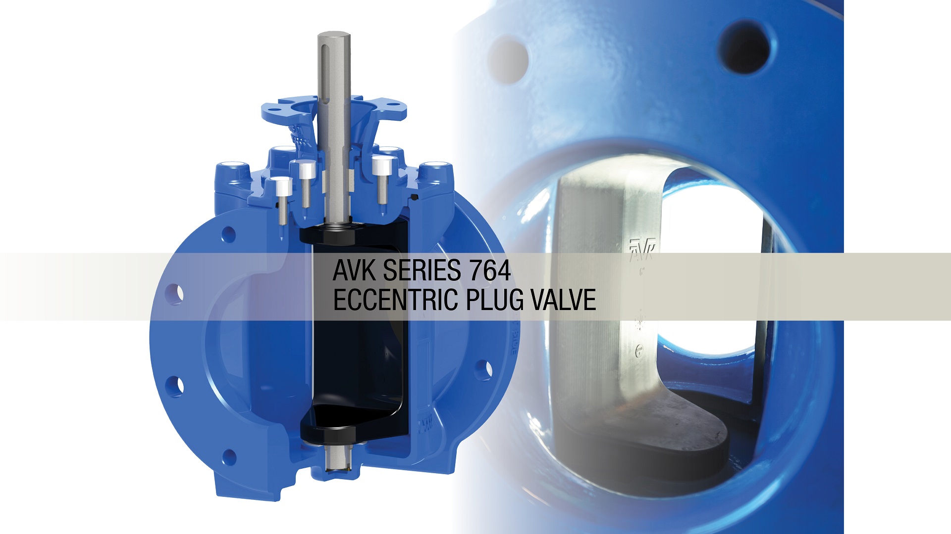 AVK Series 764 Eccentric Plug Valves