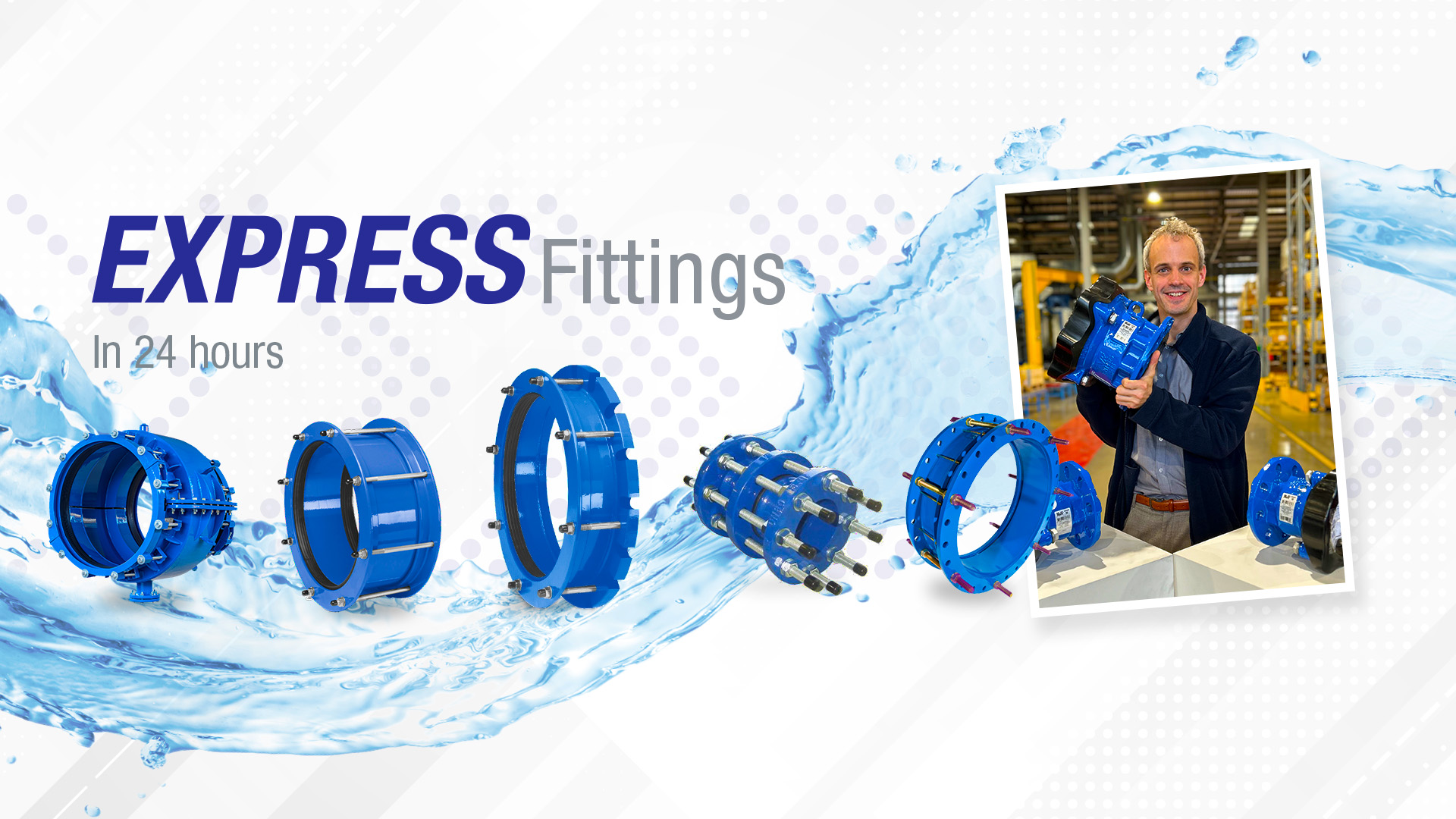 AVK's Express Fittings Service Solution for the Hayley Group