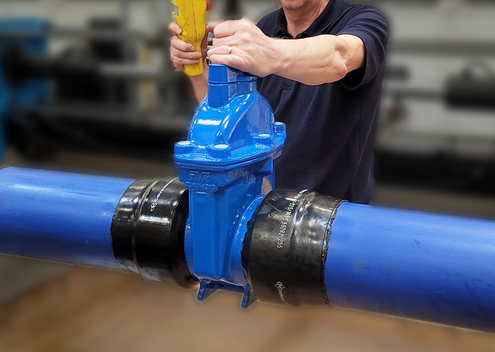 AVK 36_89 PE Tailed Gate Valves made in the UK