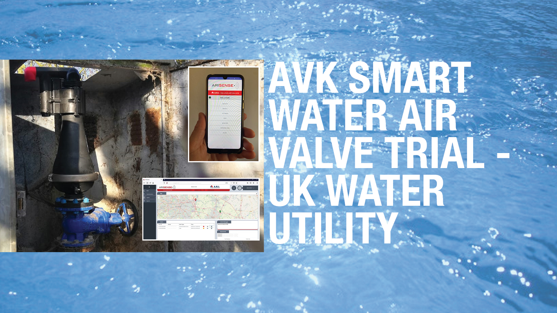 Smart Water Air Valve Trial for UK Water Utility