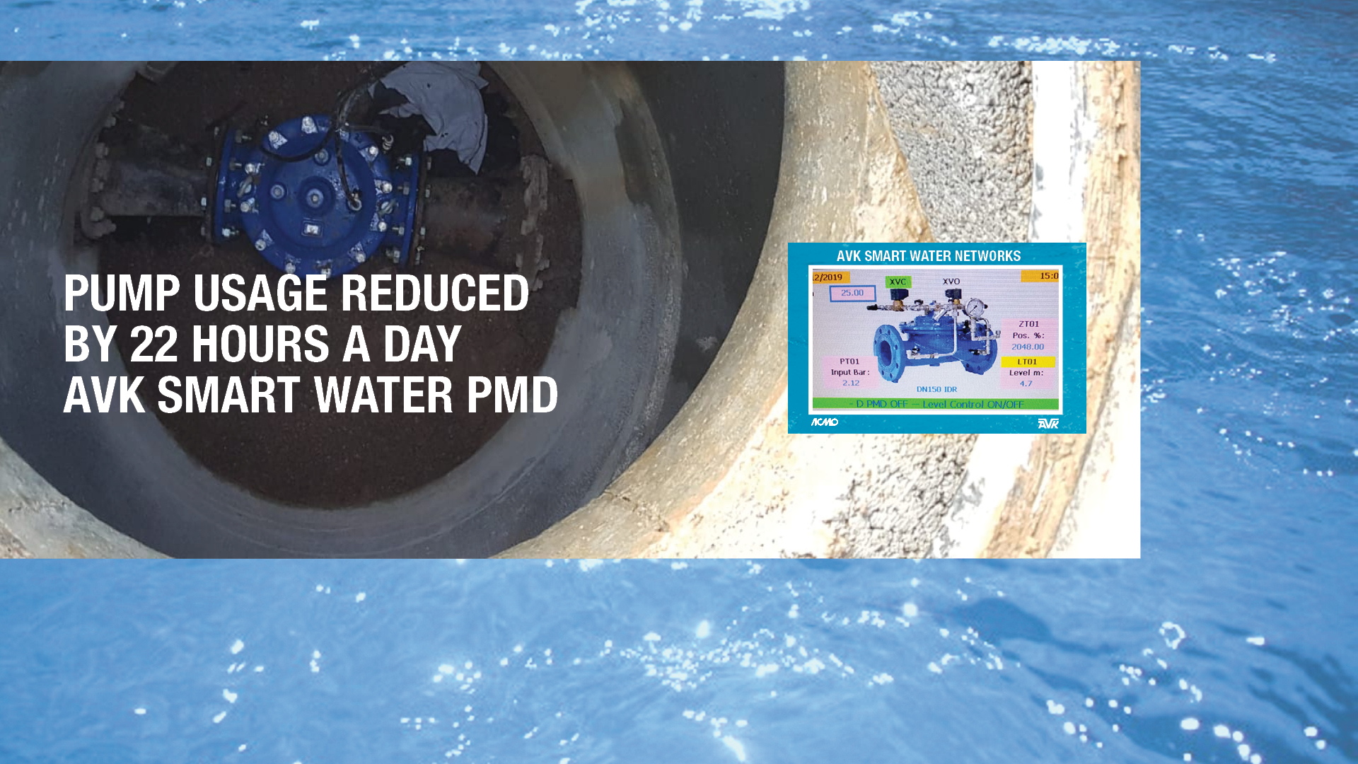 AVK Smart Water Pressure Management Device