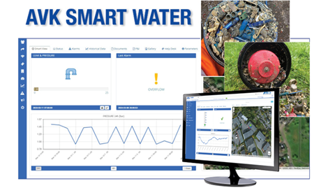 ARISENSE on line alert monitoring technology for AVK Smart Waste Water Air valves