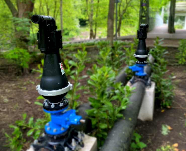 Smart Waste Water On Line Air Valves Prevent catastrophic failures alerting engineers in advance