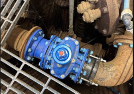 Before Valve installation prior to AVK Smart positioner install