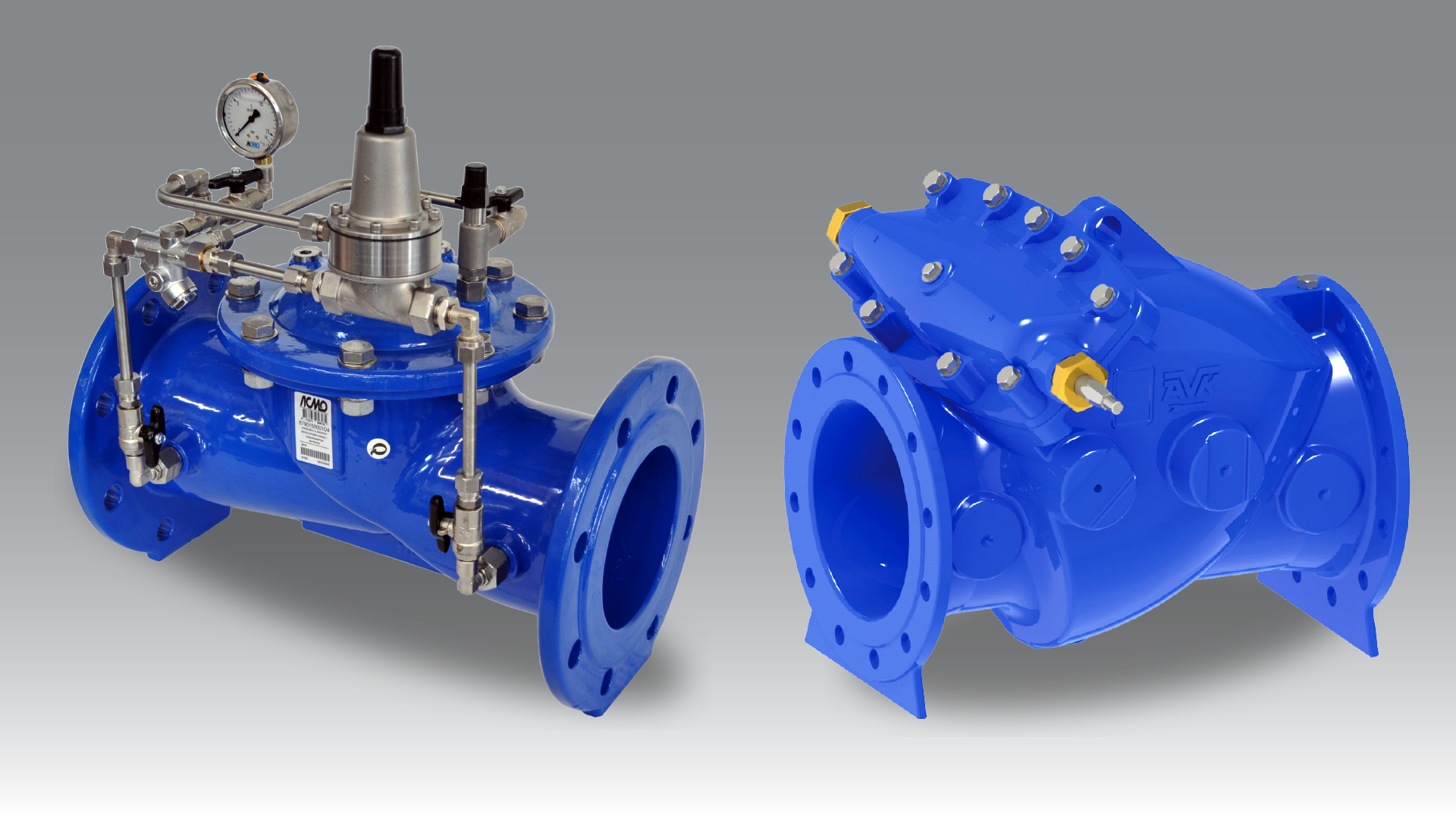 Thames Water Pumping Station with AVK Valves installed