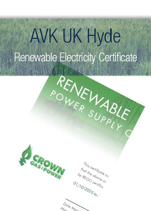 AVK Hyde Renewable Electricity Cert 25 _ 28