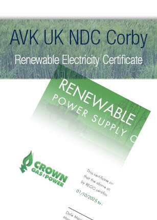 AVK NDC Corby Renewable Electricity Cert 25 _ 28