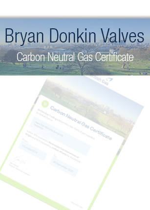 Bryan Donkin Valves British Gas Carbon Neutral Gas Cert 24 25