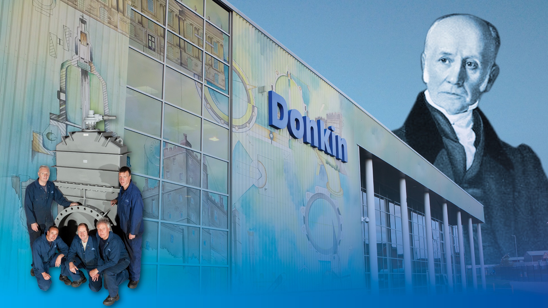 250th anniversary birth of Bryan Donkin valve manufacture
