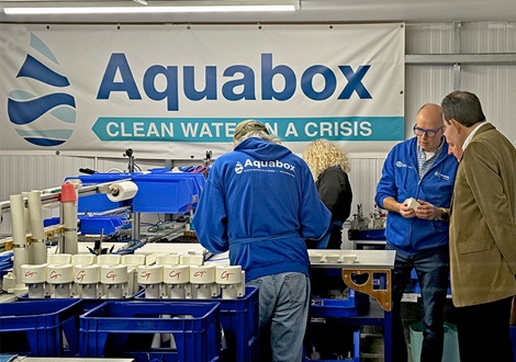 An insight into the Aquabox filter assembly process at Wirksworth in  Derbyshire