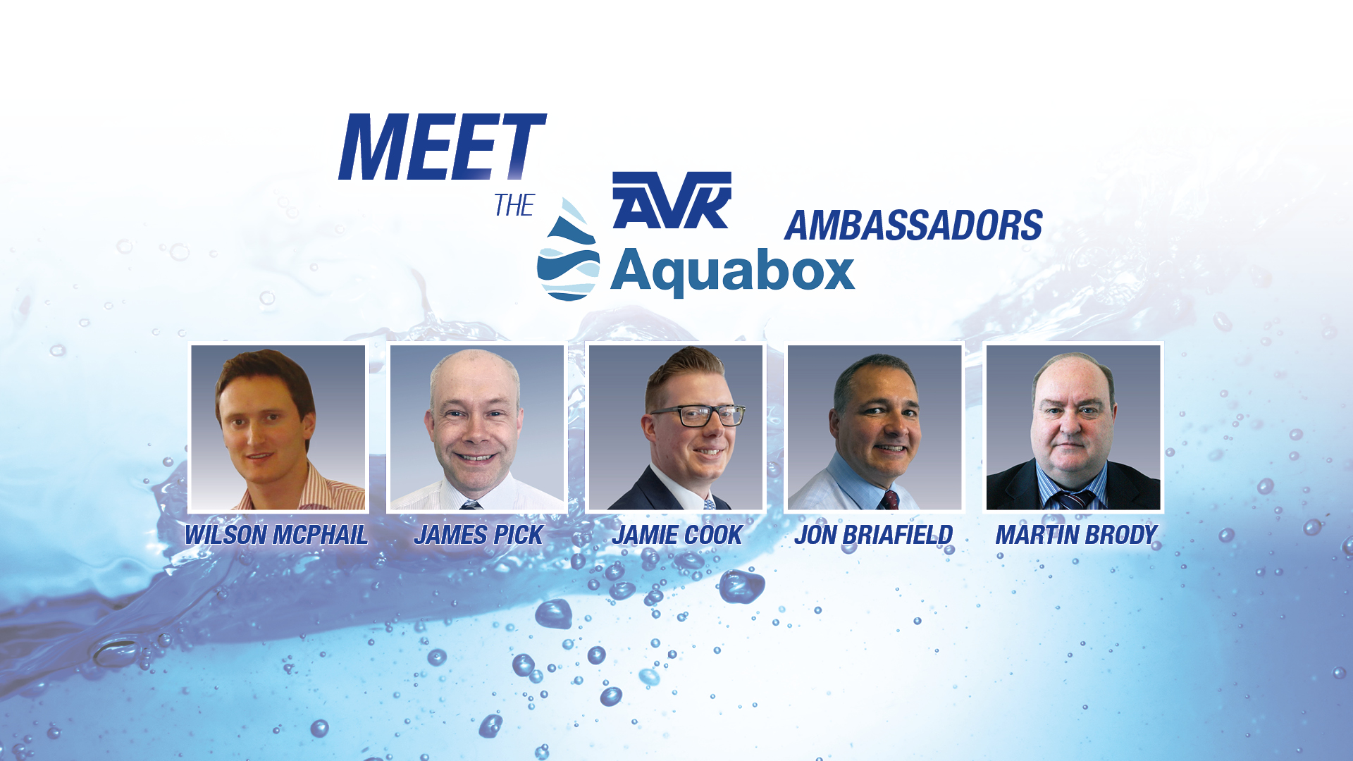 AVK UK Aquabox Ambassadors