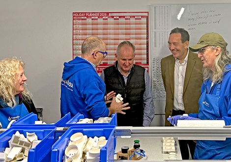AVK Directors visit Aquabox Filter Manufacturing Charity in Feb 2026