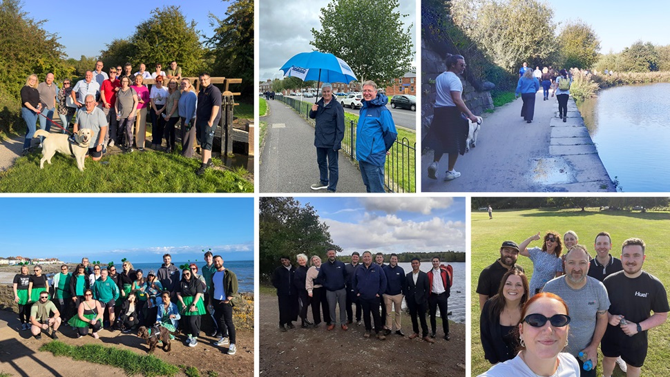 AVK employees across the UK fund raising for Aquabox water filters