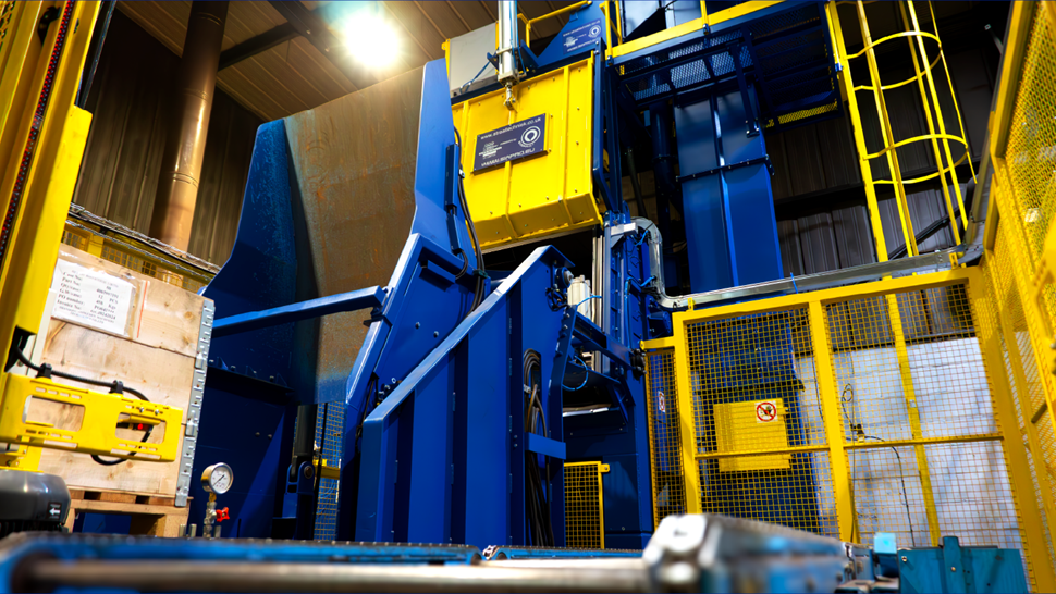 AVK Aqua Gas investment in shot blast machine