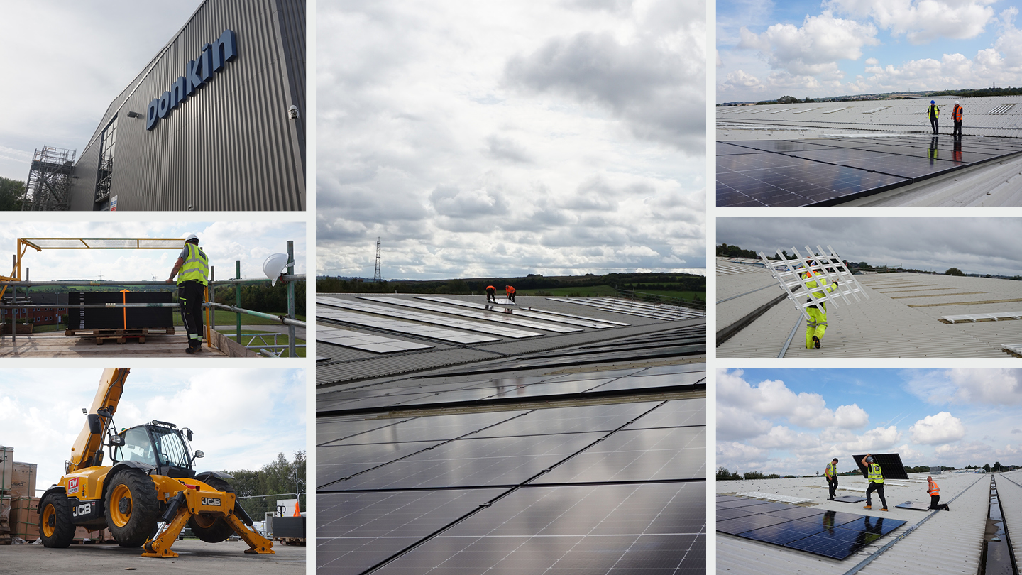 AVK Solar Panel Installation at Bryan Donkin Valves Sustainability strategy