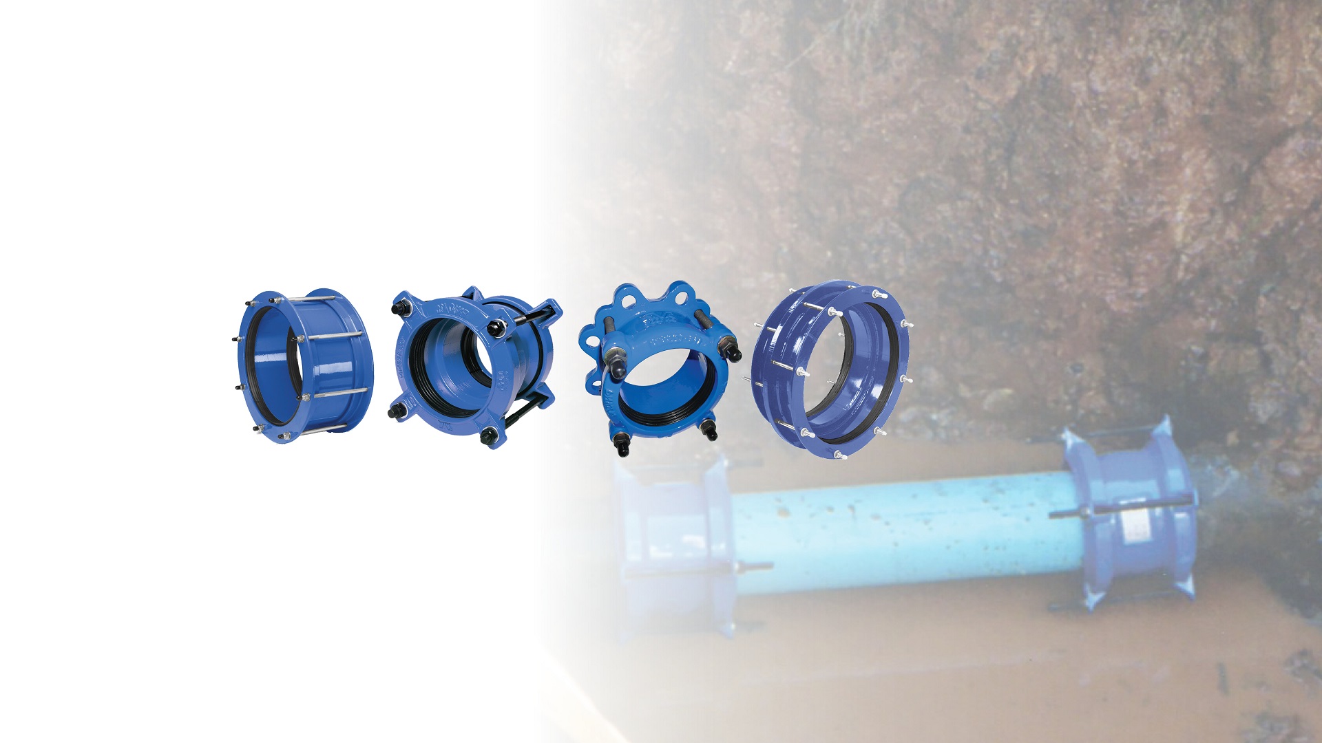Flange adaptors and couplings