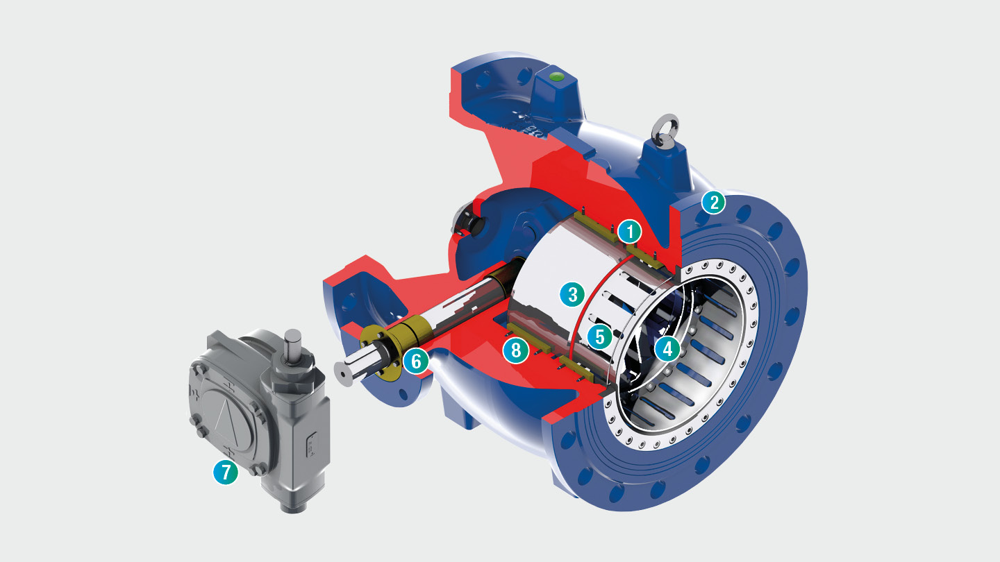 Needle valve image explaining parts and workings
