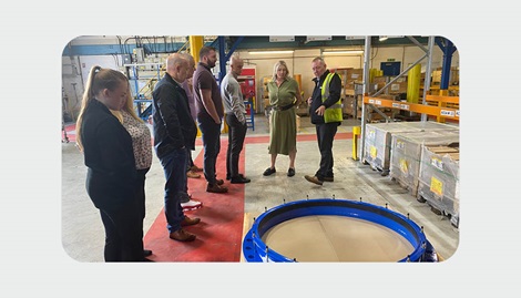 Pipe Industry Guild Visit AVK Syddal Factory Tour