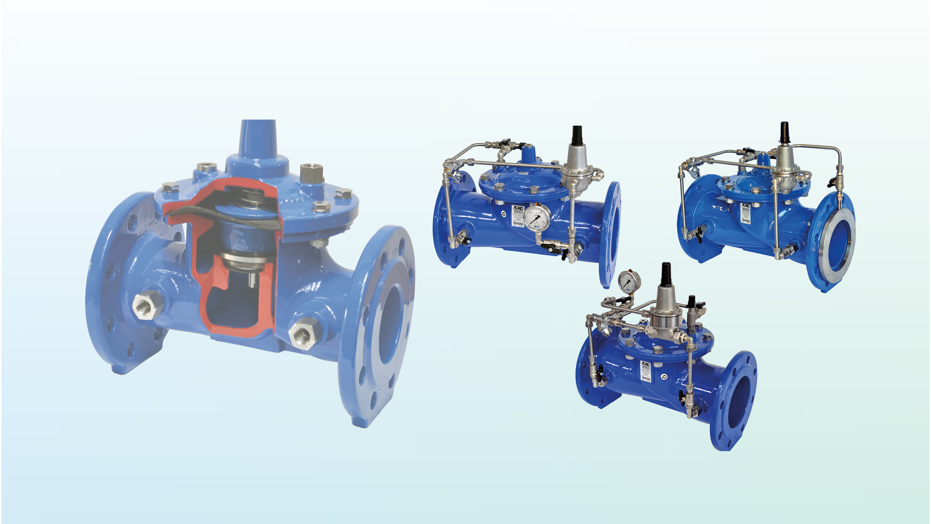 AVK Series 879 Control and Pressure Reducing Valves PRV