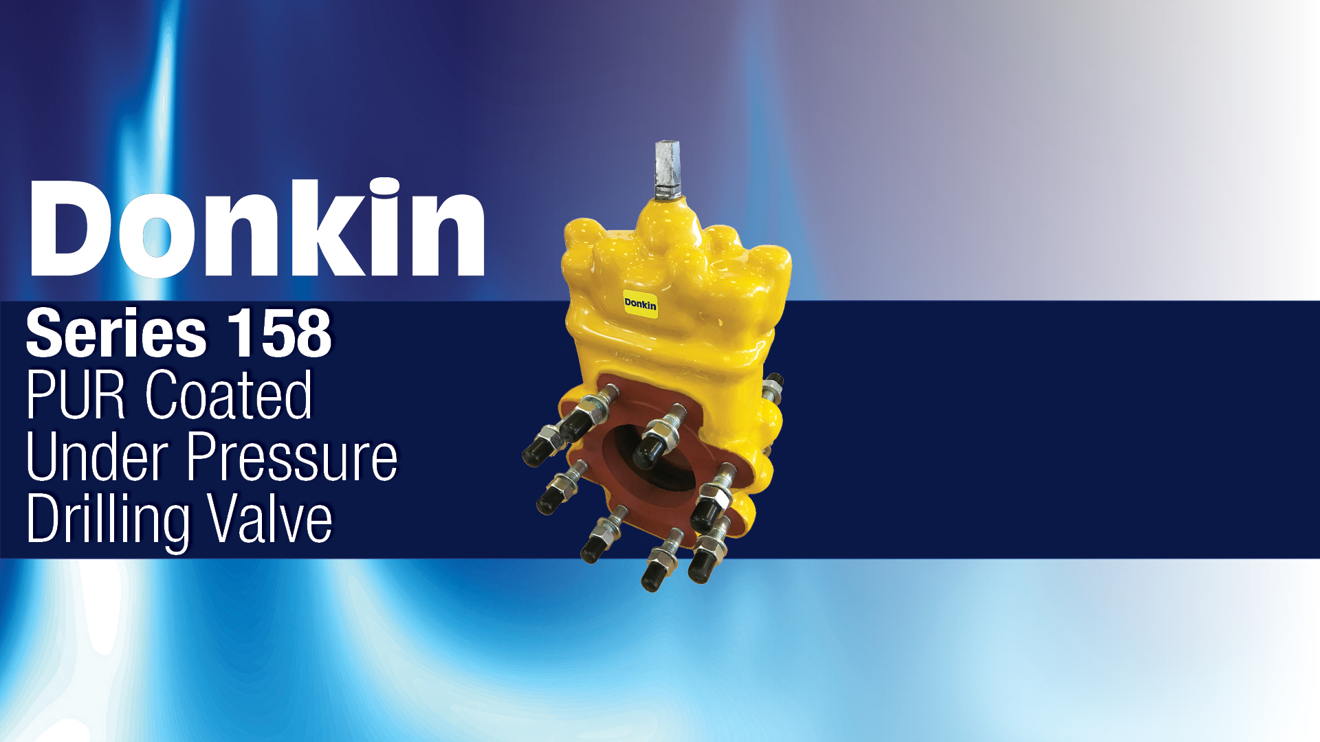 AVK Donkin Gas Valve Series 158 PUR Coated
