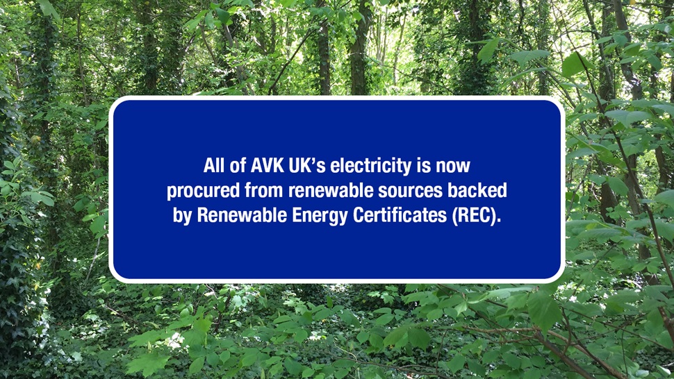 Achilles Certificate - Carbon Reduce AVK UK