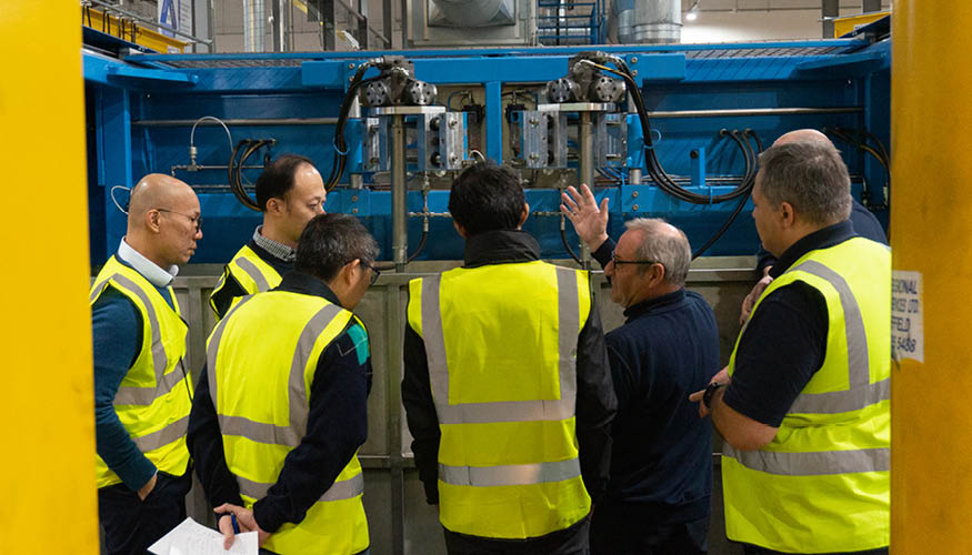 Singapore customers receive an insight into AVK UK's Donkin manufacturing capabilities