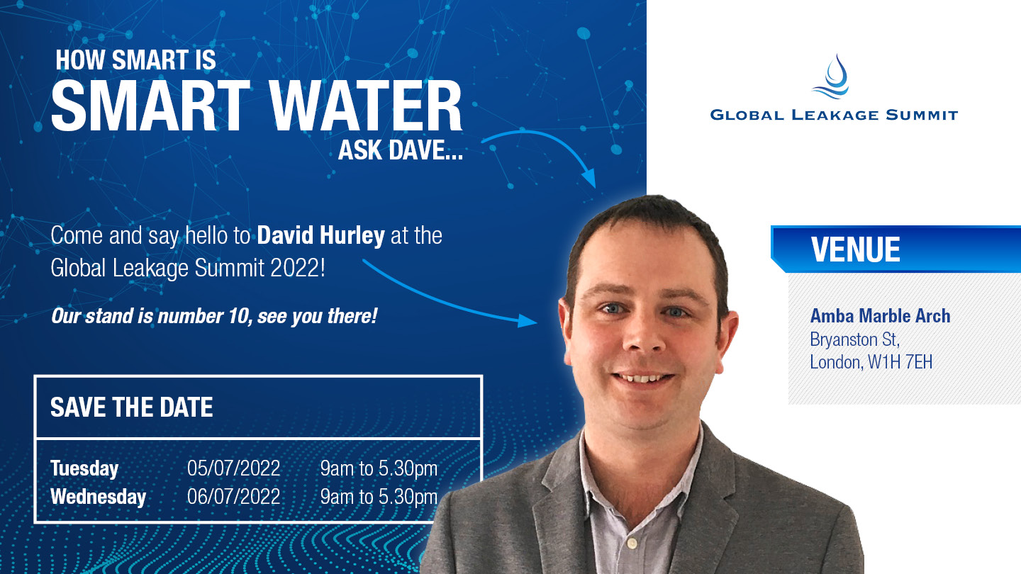 Meet David Hurley, AVK UKs Smart Water Expert at the Global Leakage Summit