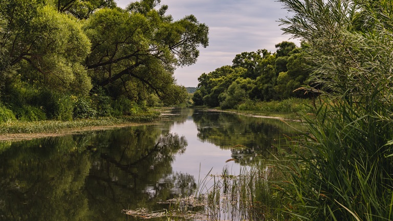 River pollution use AVK fittings as a solution