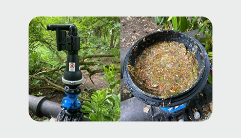 Smart air valves raise alarm to river pollution situations and feed data back for immediate action