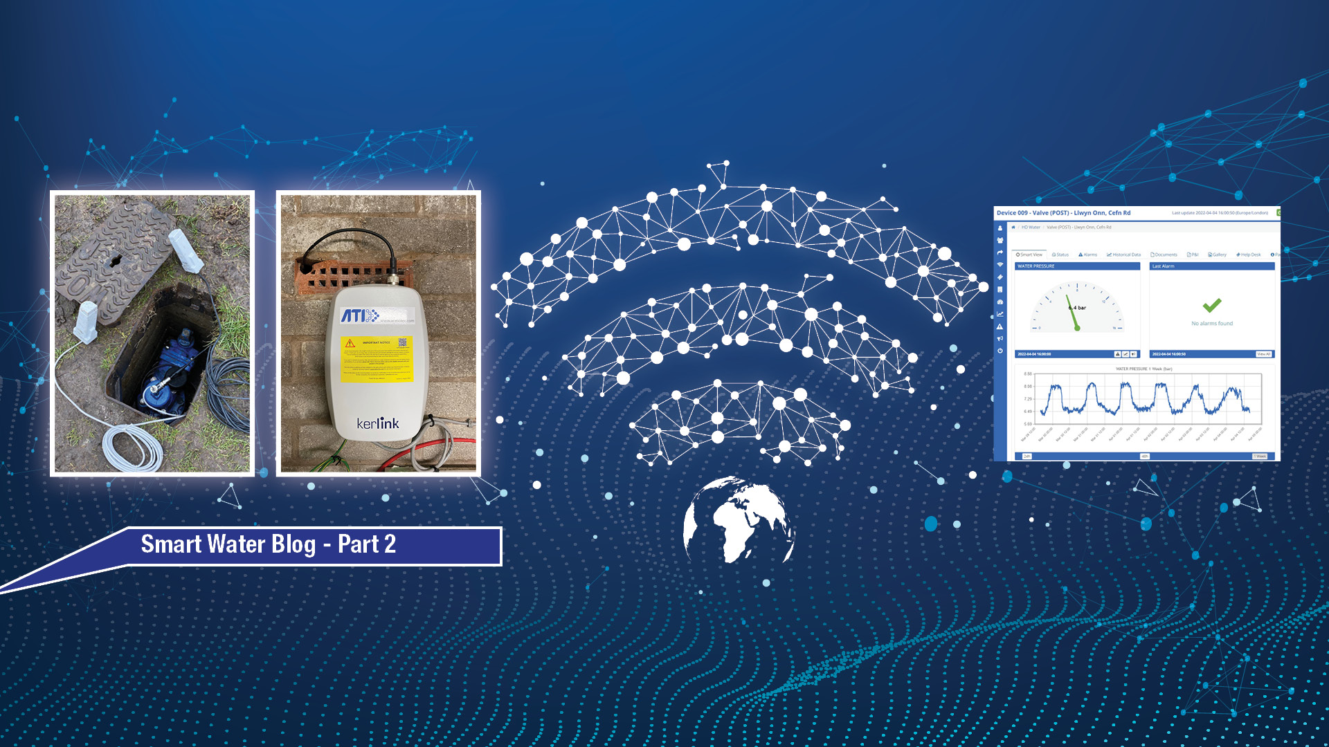 David Hurley's Smart Water Blog 2nd installment about Hafren Dyfrdwy Vidi Sensors