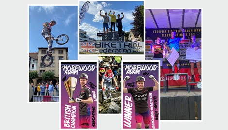 Adam Morewood, sponsored by AVK UK, during an event