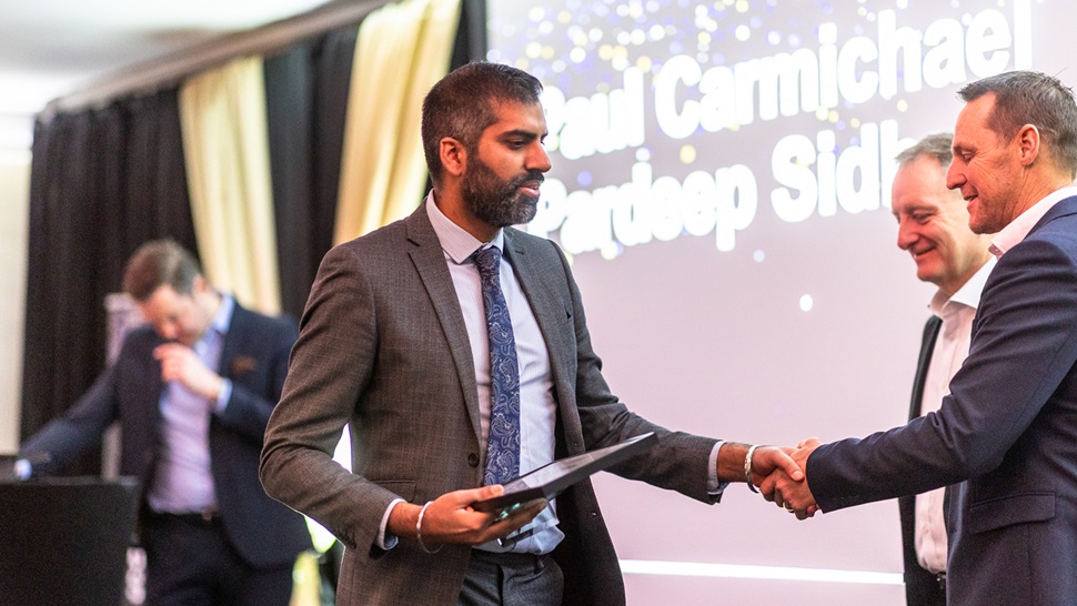 Pardeep Sidhu AVK UK Innovation Award winner