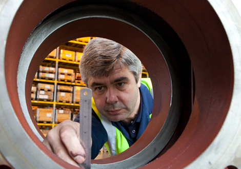 Donkin Valves quality component inspection 