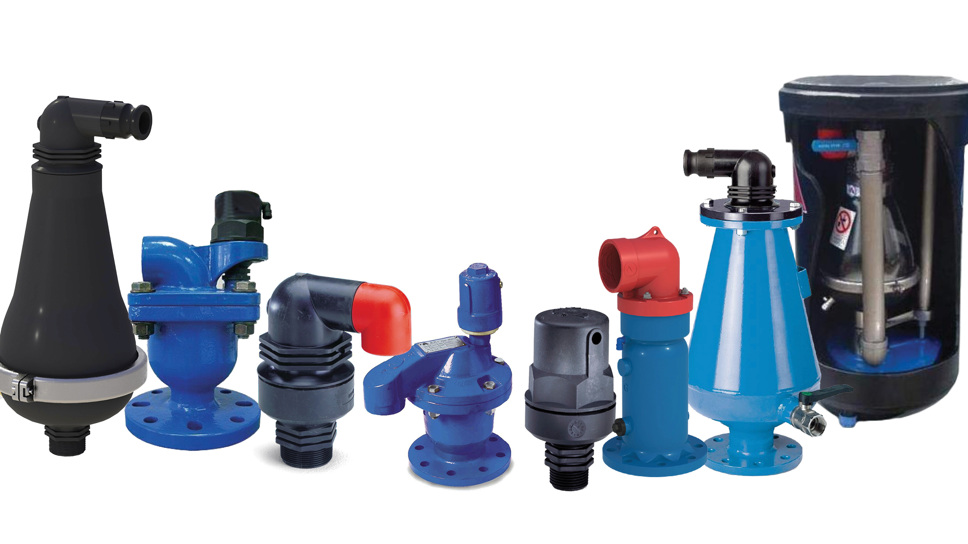AVK range of air valves for water and waste water