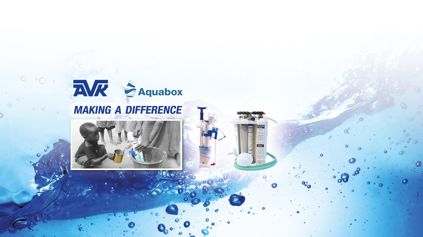 AVK UK Aquabox charity