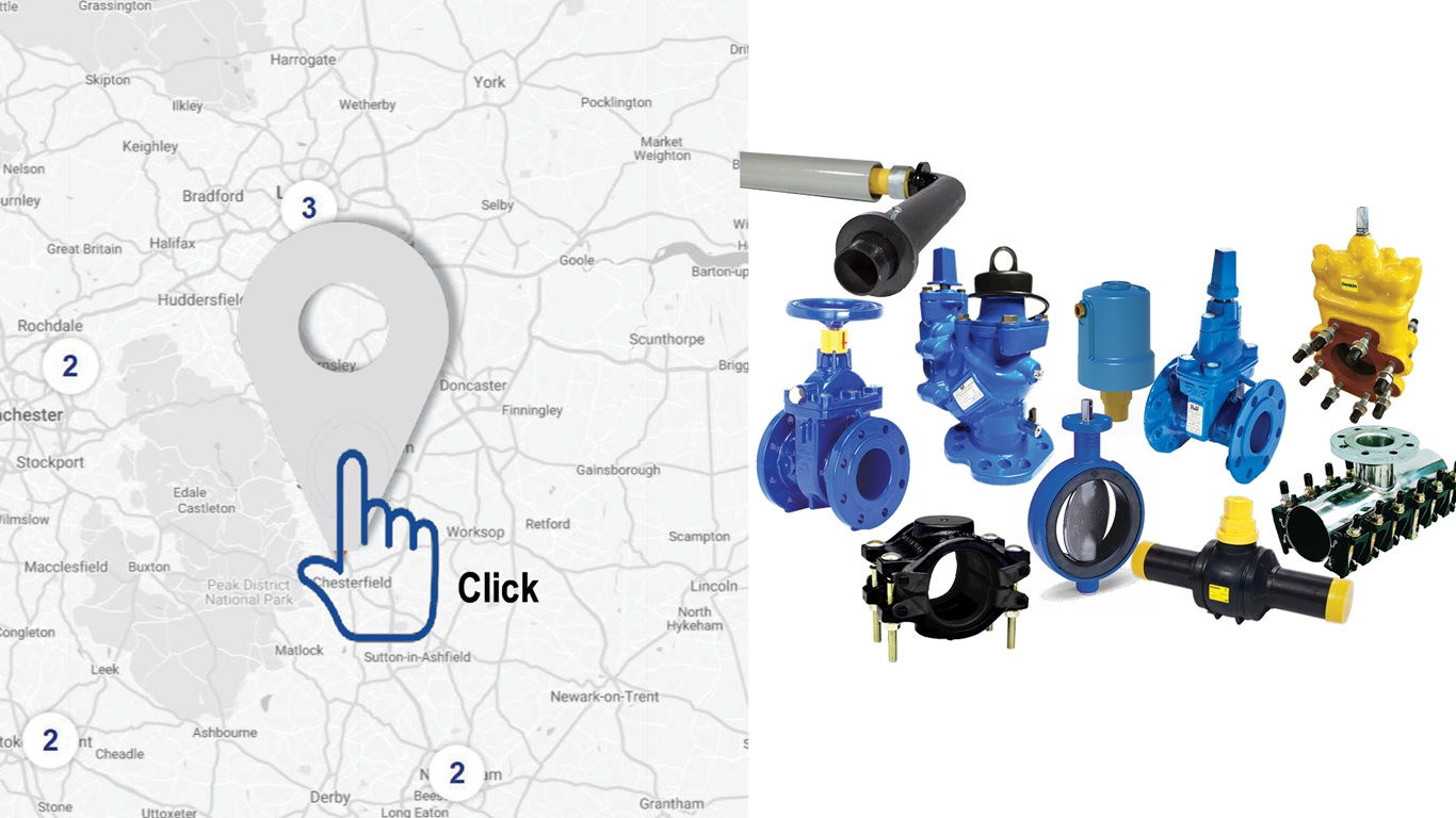 AVK UK Distributor Map 