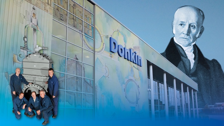 250th anniversary birth of Bryan Donkin valve manufacture