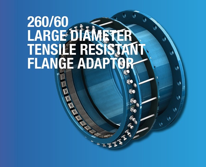Tensile Resistant Flange Adaptors Large Diameter
