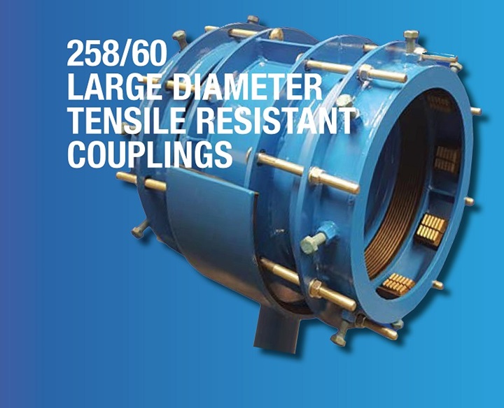 AVK Tensile Resistant Large Diameter Couplings
