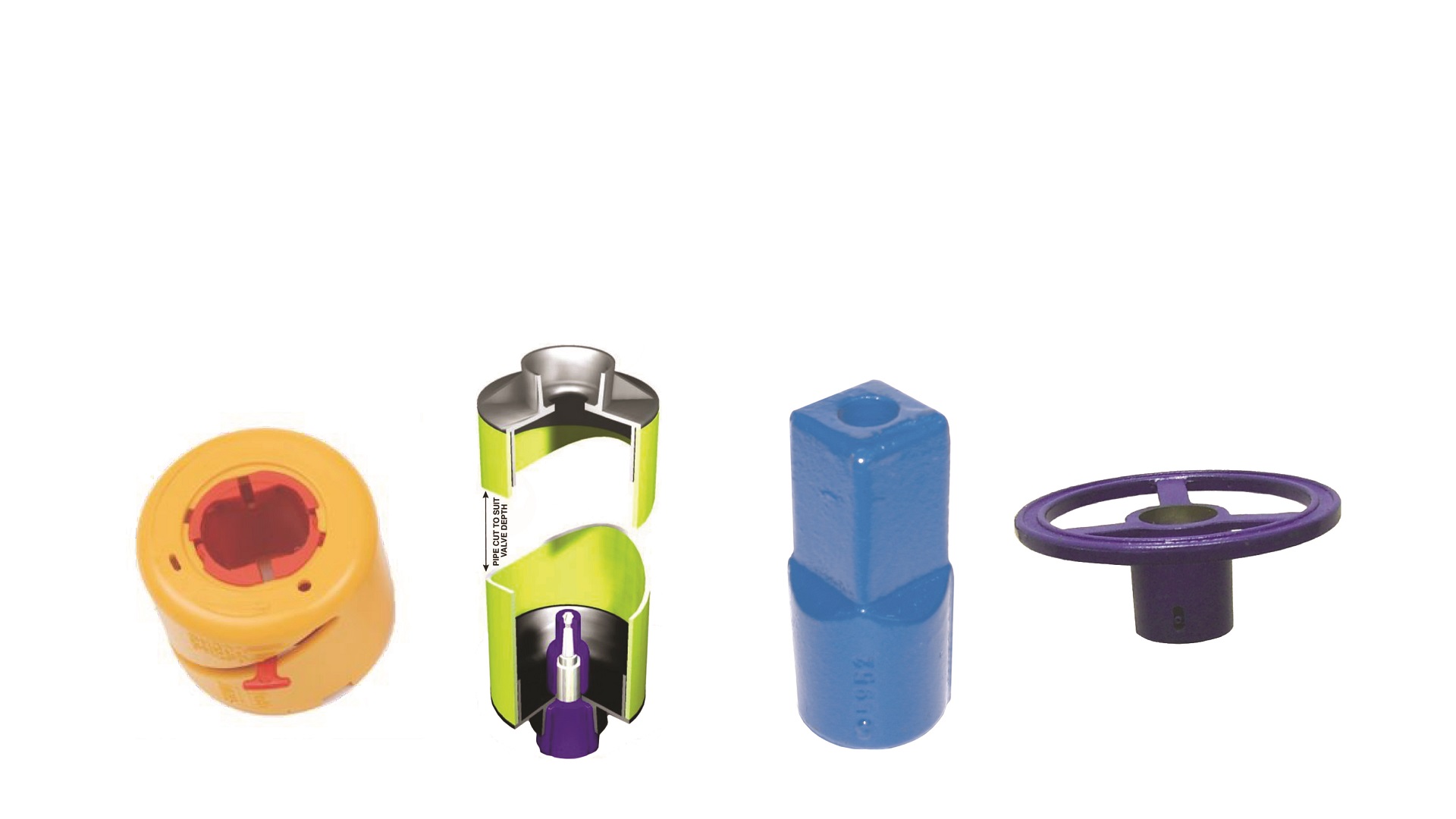 AVK Donkin gas gate valves accessories