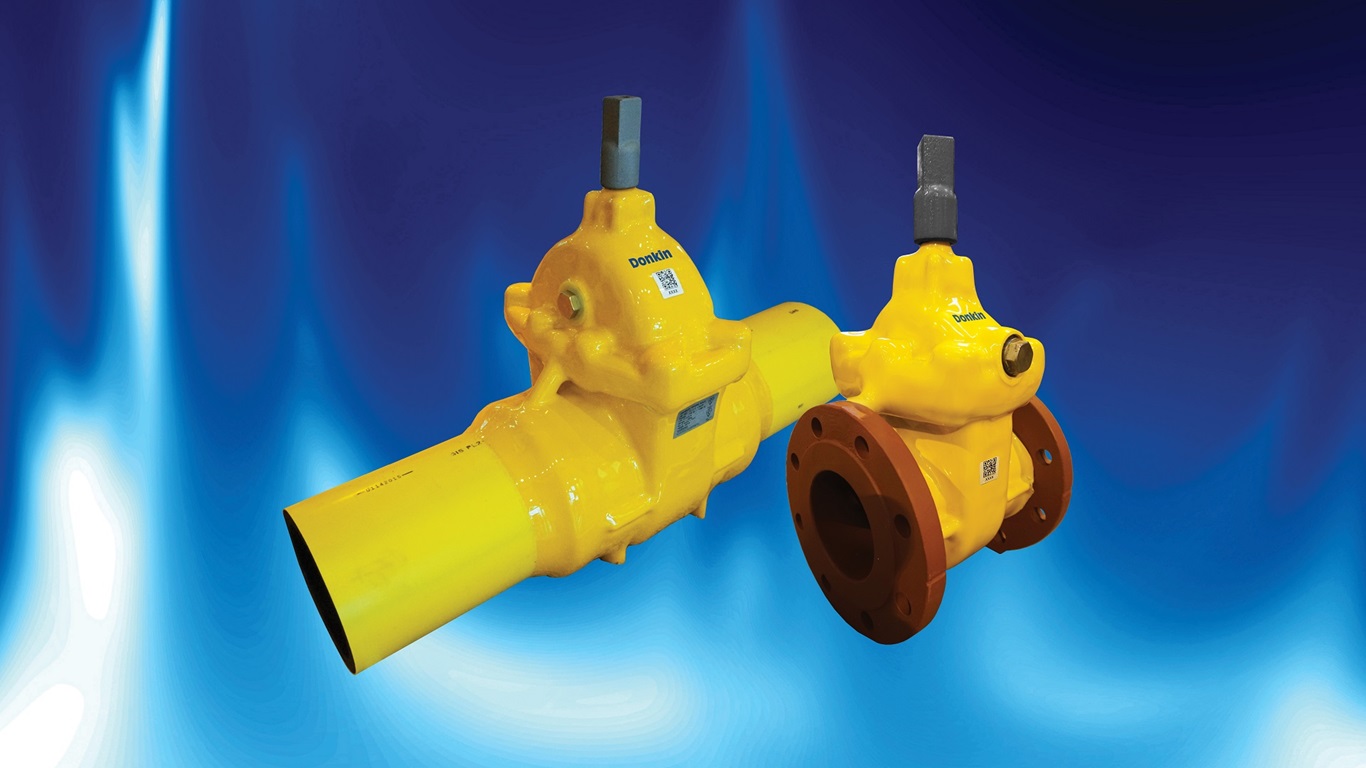 AVK Donkin PUR coated valves