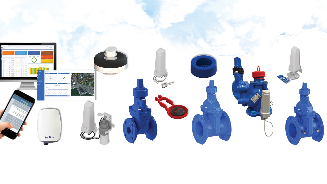 Smart Water range of valve and devices for remote network monitoring