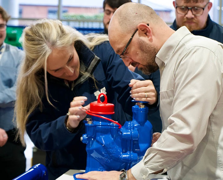 Product Training at the AVK UK Academy